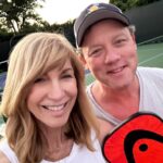 Leeza Gibbons Instagram - My pickleball coach ( and husband) never makes fun of my Atheletic challenges ! Keeper. #pickleball #desertlife