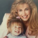 Leeza Gibbons Instagram - Nineties hair was epic! Couple it with shoulder pads and it made instant classics! This pic of Leksy and me was from 1990 ( not that you needed me to tell you that!) #backintheday #rewind #bighair #nineties #mygirl