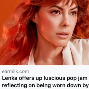 Lenka Instagram - Silhouette is featured on earmilk.com today!! 
👂🥛
#newmusic #earmilk #usa
Thanks @earmilk @amandablackpanda