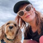 Lenka Instagram - Django and I are super grateful for all the people out there listening to our music. (I wrote the songs, Django is moral support) Love you!