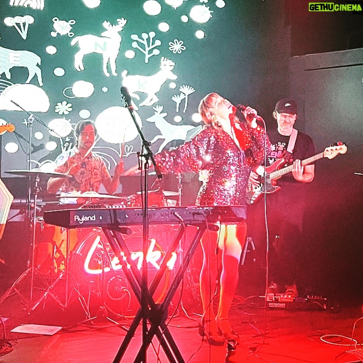 Lenka Instagram - Brisbane, about to take flight it looks like? I wish!! Thanks for a fun show! 📷 by @janneke.williamson Brisbane, Queensland, Australia