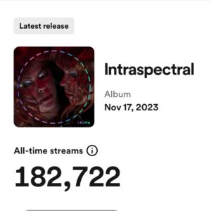 Lenka Instagram - I really love this @spotifyforartists #Spotifywrapped thing - SO INTERESTING to see it broken down like this! What data they have! 🤯
Thank you from the bottom of my heart to everyone who streamed my music this year. I’m so touched. 🥺🥰