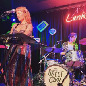 Lenka Instagram - Thank you Sydney for the perfect show to end this tour! 

So special to have friends and family there too to enjoy my last show for 2023. Thanks to my amazing band @davejenkinsjr @bnjmncrbtt @r_m_james and @jeffeofficial for being a lovely opening act and to @craftmusicagency for putting together this run…
Amazing rainbow skirt by @frankies_melbourne 
Photos by @electricdna 
🌈💋🌈💋🌈💋🌈💋