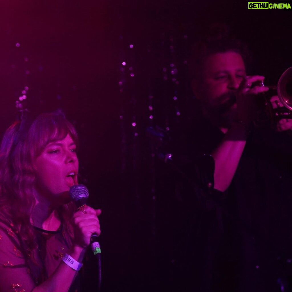Lenka Instagram - Thanks Los Angeles for a fun, intimate, warm and slightly crazy evening at @residentdtla ~ so great to perform for you once more! Surprise guest @danny_t_levin on the horn, just like the old days 😍 Los Angeles, California