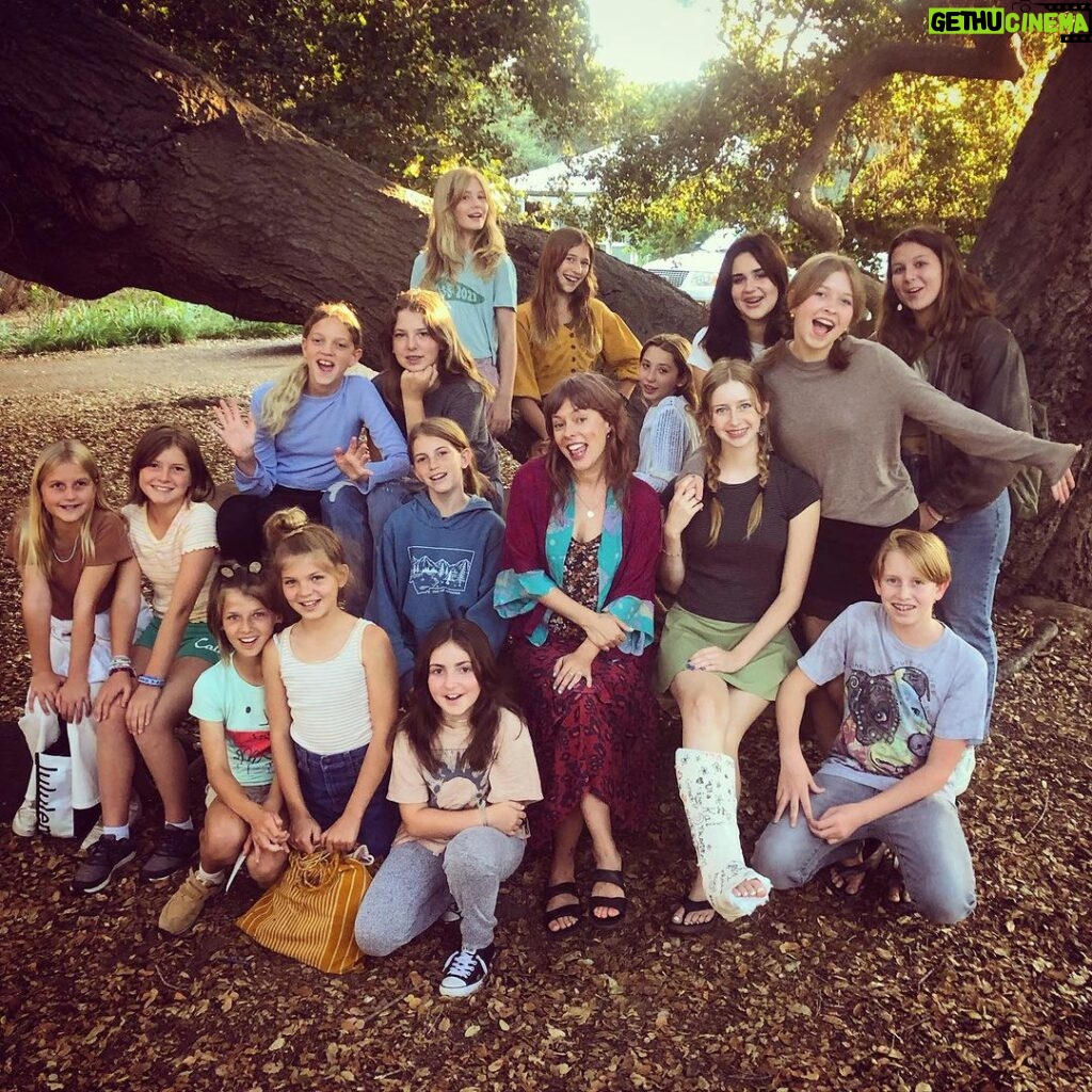 Lenka Instagram - Dropped in on rehearsals of the amazing ‘Ojai Pixies’ Girls Choir, who sing The Show as a three part harmony! Such a pleasure for me to sing it with these lovely kids. Can’t wait for my gig in LA on October 8th at Resident!! Tickets available via link in profile (21+) #theojaipixieschoir #choir #groupsinging #harmonies #musicisthebest @theojaipixieschoir @smittyandjulija @inthefieldojai @residentla Ojai, California