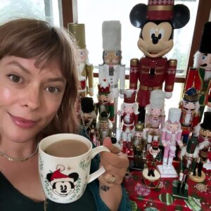 Lenka Instagram - In case you hadn’t noticed, it’s Christmas time! 
Be kind to one another… spread some cheer around… drink tea out of a Mickey Mouse mug, etc! 🧑‍🎄
