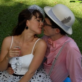 Lenka - 626 Likes - 13 years ago, on a swelteringly hot day, in Swan Lake, surrounded by friends and family, wearing polkadots and drinking champagne, I married the sweetest, quirkiest, handsomest man who still makes me feel all the feelings to this day.
Eternally grateful we are on this journey together @gulliverhancock - happy anniversary!!