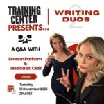 Lennon Parham Instagram - One of the best parts of writing comedy is collaborating with funny, smart people. But — how does collaboration work? What goes on behind the scenes? What makes some collaborators click and others…not? Come find out by joining this Q&A with incredible writing duo Lennon Parham and Jessica St. Clair! Tickets available now at ucbcomedy.com/trainingcenter. If you can’t make the livestream time, no worries! You will have access to the recording for seven days with purchase of a ticket.