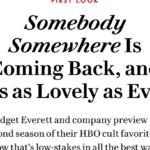 Lennon Parham Instagram - Kansas is calling. April 23rd. Can’t wait for you to see this beautiful, hilarious season of television starring, written and made by beautiful, hilarious humans! Watch a little teaser (from one of the episodes I directed!!!) and read the @vanityfair article - Link in bio! Season 2 of Somebody Somewhere on @hbo and @hbomax April 23rd!