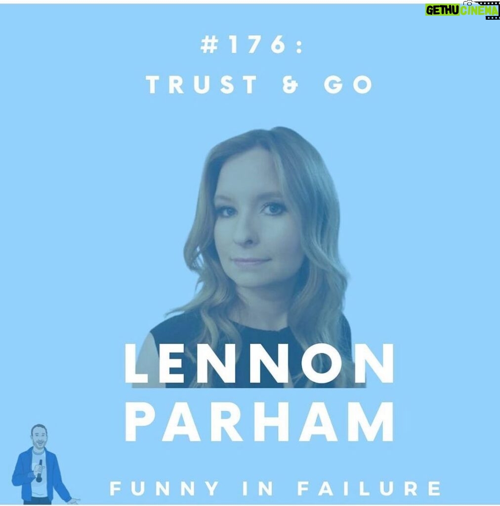 Lennon Parham Instagram - Had such a lovely chat with @michael_kahan for his podcast @funnyinfailure - He asks great questions and really does his research!! You can listen wherever you find podcasts…