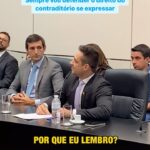 Leonardo Siqueira Instagram - Liberdade de expressão só existe quando o contraditório pode se expressar! Sobre a resposta? O Reitor disse que jovens são complicados. Triste. Mas foi isso..