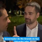 Leonardo Siqueira Instagram - Com o Governador @eduardoleite45!