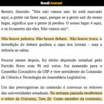 Leonardo Siqueira Instagram - Meu artigo no @braziljournal. A ciência, algo que é feito diariamente na Unicamp, não teme o contraditório; ela o encara como uma oportunidade para questionar, aprender e evoluir. Por que que esses “ativistas” da Unicamp têm tanto medo do debate?