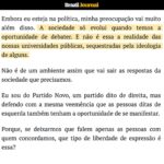 Leonardo Siqueira Instagram - Meu artigo no @braziljournal. A ciência, algo que é feito diariamente na Unicamp, não teme o contraditório; ela o encara como uma oportunidade para questionar, aprender e evoluir. Por que que esses “ativistas” da Unicamp têm tanto medo do debate?