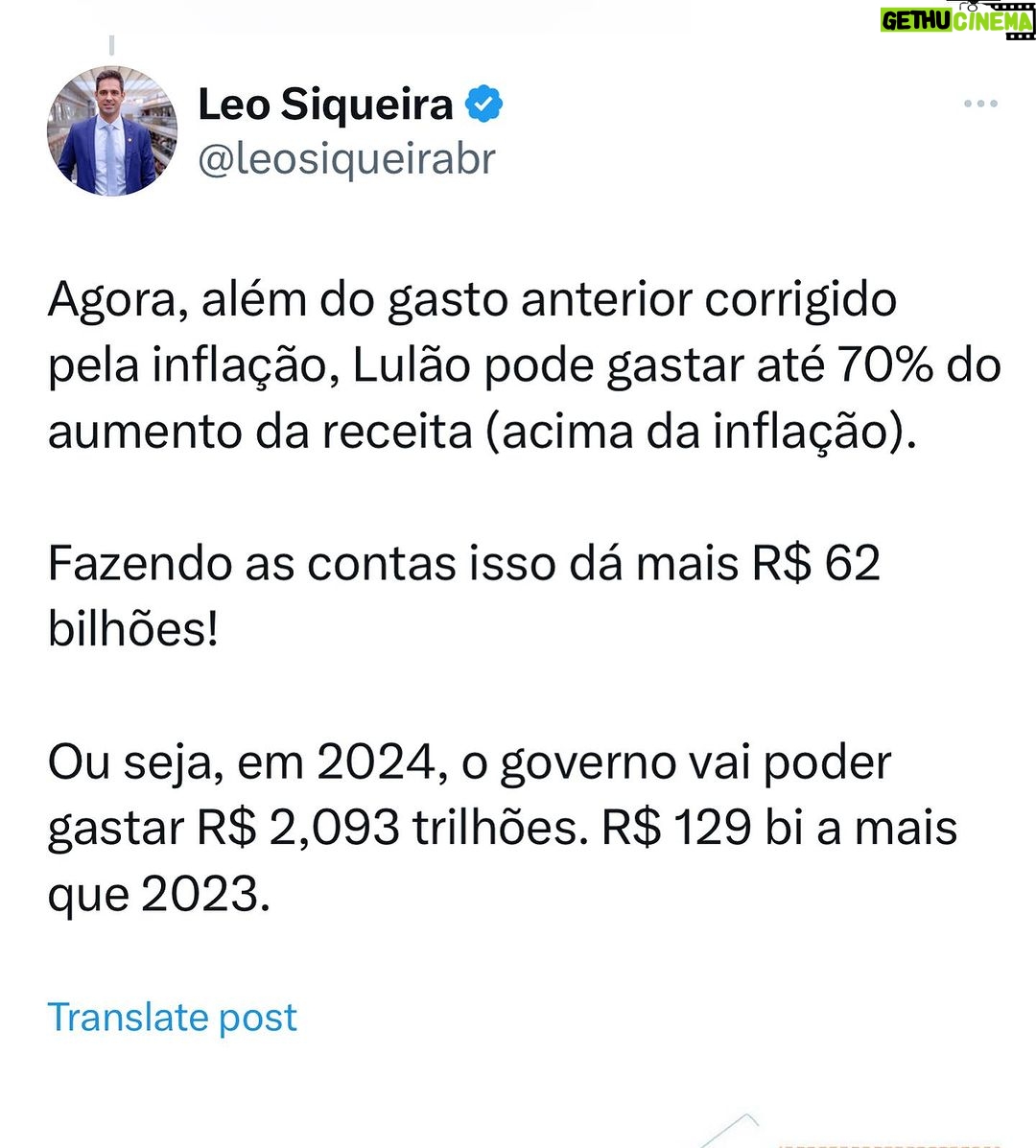 Leonardo Siqueira Instagram - A 2ª opção, de fato é a menor pior, mas deveria ter escolhido uma 3ª, cumprir a meta.