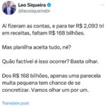 Leonardo Siqueira Instagram - A 2ª opção, de fato é a menor pior, mas deveria ter escolhido uma 3ª, cumprir a meta.