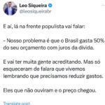 Leonardo Siqueira Instagram - A 2ª opção, de fato é a menor pior, mas deveria ter escolhido uma 3ª, cumprir a meta.