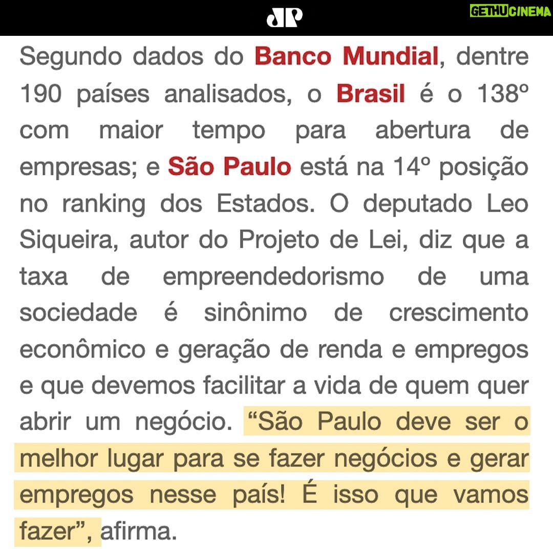 Leonardo Siqueira Instagram - Se você tem um negócio de baixo risco, você vai poderar abrir seu negócio sem esperar alguém te autorizar. “Aqueles que produzem não deveriam depender da autorização de quem não produzem nada!” São os empreendedores que geram emprego e riqueza, não os políticos! E como diria Abraham Lincoln: - Não se fortalece o fraco, enfraquecendo o forte. - Não se ajuda o recebedor de salário, prejudicando o pagador de salário. - Não se ajuda os pobres, prejudicando os ricos!