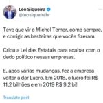 Leonardo Siqueira Instagram - Oi, Janja! Por que você insiste em falar sobre o que desconhece?