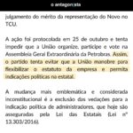 Leonardo Siqueira Instagram - Trabalha y Trabalha! Não deu nem 1 ano de mandato. Já afastamos sindicalista da Previ. Já aprovamos Projeto de Lei. Já pedimos afastamento de conselheiros da Petrobras. Já passamos o rolo compressor nos populistas! Isso que somos Deputado Estadual ainda.