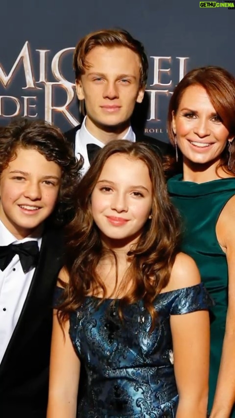 Leontine Borsato Instagram - Lieve Marco, dankjewel voor dit prachtige liefdevolle filmpje. Moeder zijn van onze kids is het mooiste kado ever ❤️ Hou van jullie #justthefiveofus #family @luca_borsato @sennaborsato @jadaborsato @borsato