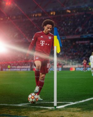 Leroy Sané Instagram - Great UCL night! Good job from the team! #inSané
