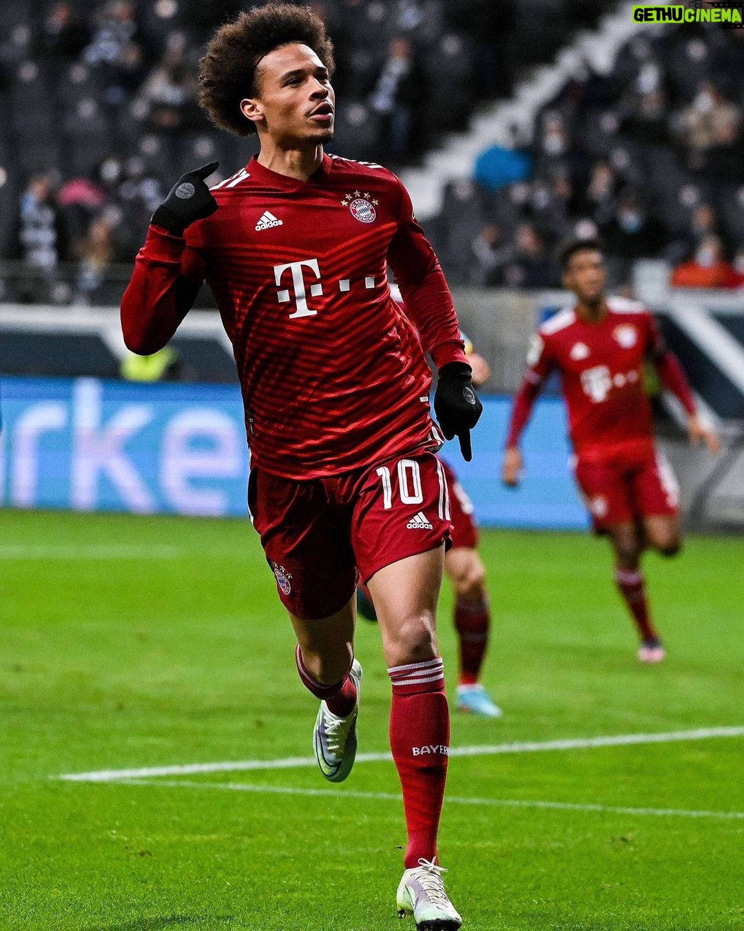 Leroy Sané Instagram - Another win‘s in the bag! On we go @fcbayern! #inSané