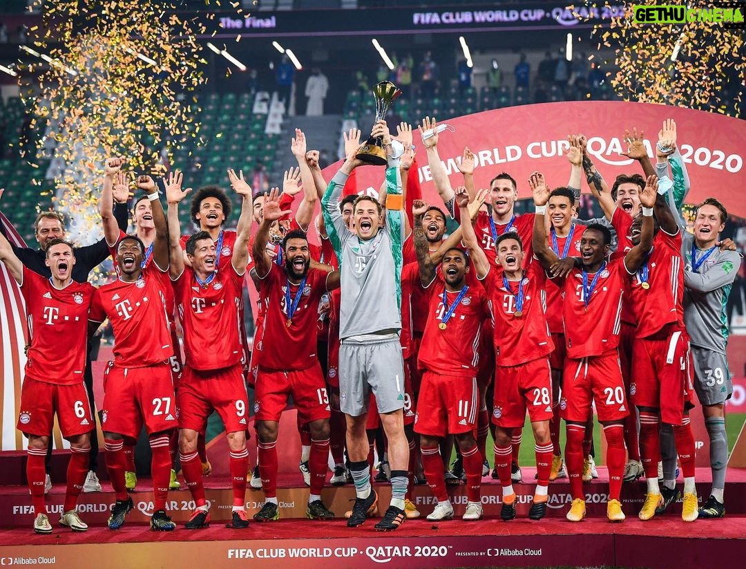 Leroy Sané Instagram - Champions Of The World 😃🏆 #inSané Doha