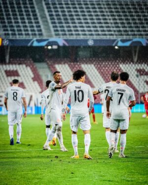 Leroy Sané Instagram - #UCL 3/3 ✔️ #inSané