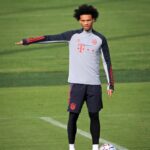 Leroy Sané Instagram - Steppin' up #inSané FC Bayern Trainingsgelände