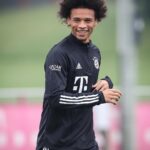 Leroy Sané Instagram - When you realize @bundesliga_en will be back in less than a week 😁 #inSané FC Bayern Trainingsgelände