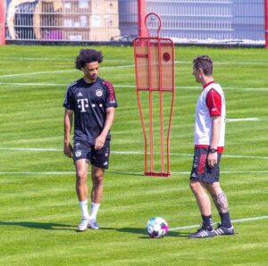 Leroy Sané Instagram - The hard work continues #inSané