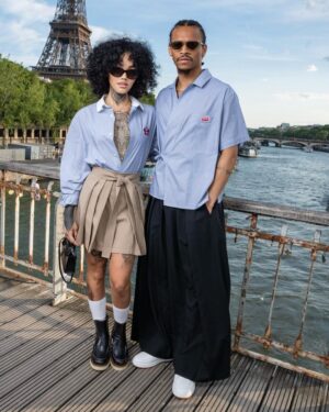 Leroy Sané Instagram - Thanks @kenzo for having us.