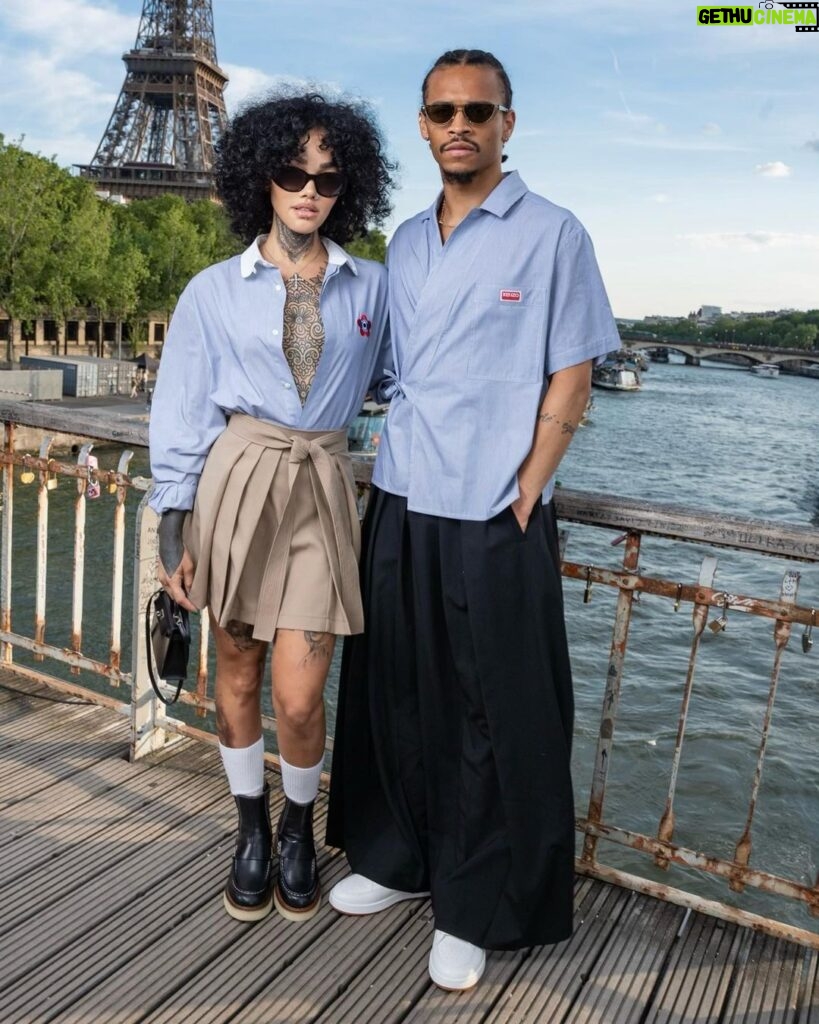 Leroy Sané Instagram - Thanks @kenzo for having us. Paris, France