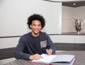 Leroy Sané Instagram - Servus München 👋🏾