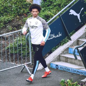 Leroy Sané Instagram - Yes, restart is in sight 🙌🏾 @premierleague #LS19 #inSané