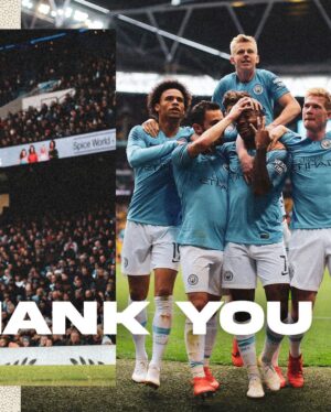 Leroy Sané Instagram - First of all, thank you Citizens! Thanks so much for the great time and all the support over the last 4 years. It has been a really intense and successful time which I surely won't forget. We won many games, scored a ton of goals, broke a couple of records and celebrated 7 trophies together. 
Thanks to all the fans, to the staff and to my teammates! I will always remember this time with great joy and pride. Also thanks to my coach who has made me a better player and has a large share of my PFA Young Player of the Year award 2018. I've learned a lot and I'm very proud to have been part of this journey.