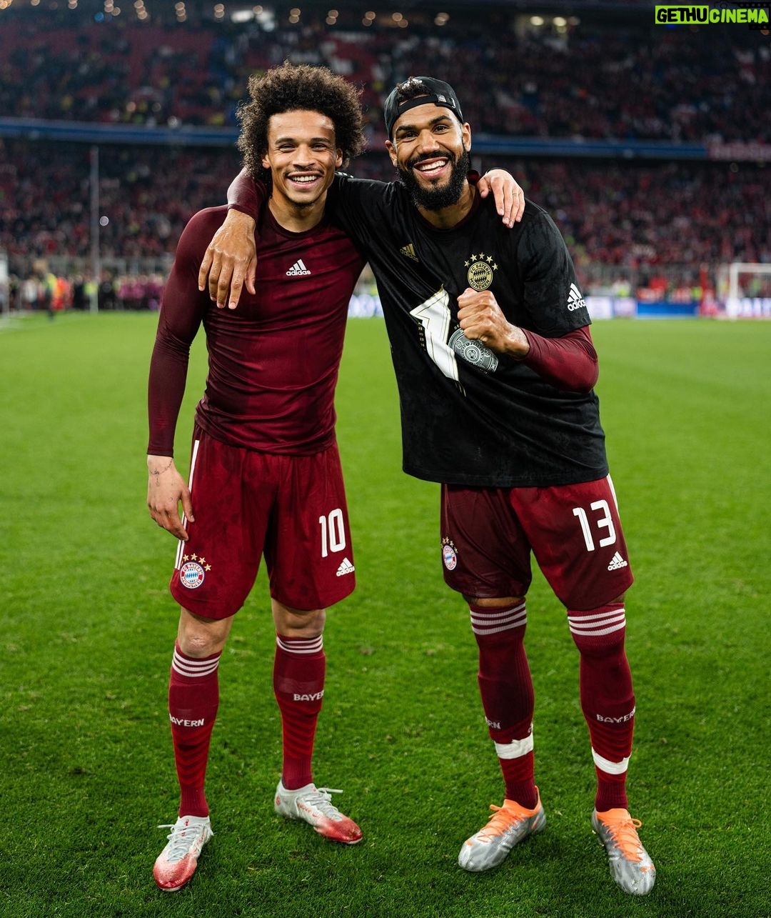 Leroy Sané Instagram - Deutscher Meister! We did it again! 🏆 #inSané