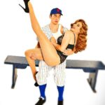 Lesli Margherita Instagram - Hello, Joe. * * Lesli looks longingly at her beloved Reeces Pumpkins while a single tear rolls down her face because of this costume Yo LA! Come see us!!! Oct 15-30 @musicaltheatrewest ⚾️♥️🖤
