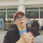Lesli Margherita Instagram - DUMP! like the kids say. I’m dumping my trip to NY on Monday LA ~ NYC ~ LA in 48 hours YAAAAAS *starting with a Sunday nite bow with my Damn Yankees Boyz @jeffskowron and @jamesdolivas (ONE MORE WEEK TO SEE US) *trying to blow up a red eye pillow that night unsuccessfully *landed and then 2 hrs later recorded a secret project with the genius @marcyandzina (& my ♥️ Denis Jones who no likey the insta) *concerting the unreal genius of @amangreen (and the unreal genius of the show that ummm is coming soon…) * @ryannreds belting worth trip alone *and finally the celebration of the Lawd David Zippel where @santinofontana and I were told to “just go with it” and then in true fashion we did and it well… *bonus 💜 @claybourneelder