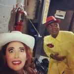 Lesli Margherita Instagram - Sometimes you meet your idols. Sometimes you become friends with them. Sometimes you thank the Lord(e) you become nerds with them and realize that no matter how much you have achieved you will perform amongst garbage bags and rats. You will LOVE it. I love you @nathanleegraham - u are THE ORIGINAL.