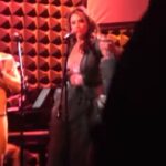 Lesli Margherita Instagram - I love the genius @theskivviesnyc so much and was sooo happy to be back with them at Joes Pub last night for their Tony watch party. They are legit the most talented peeps I know and I’ve missed singing about alcohol with them😝