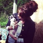 Lesli Margherita Instagram - Happy #nationalpuppyday to my baby who is now all growns up- I will never forget this tiny pinhead when he was an even tinier pinny pinhead. 🖤🤍