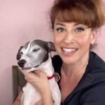 Lesli Margherita Instagram - My animal loving peeps! The rad @lightsofbroadwayshowcards has teamed up with the @humanesocietyny Sandy Fund for the #bettywhitechallenge and Stewie and I are thrilled to be a pawrt of it. (Get it? pawrt…🦗) Anywhoo- there are amaze prizes and fun stuff, or just donate to help the squish faces. Donate by Sunday at Midnite! Link in my bio!
