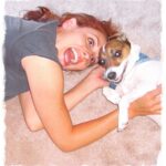 Lesli Margherita Instagram - I hesitate to call him a dog, but Happy #nationaldogday to this absolute nut of a backseat driver Stewie and remembering my firstborn Bob Barker- I think about ur pinhead everyday. Dogs > people. 💖🐾