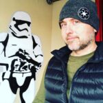 Lesli Margherita Instagram - HAPPY BIRTHDAY HUBS @darthstafford !!!! (He knows the real “gift” is life with moi 😜)♥️♥️
