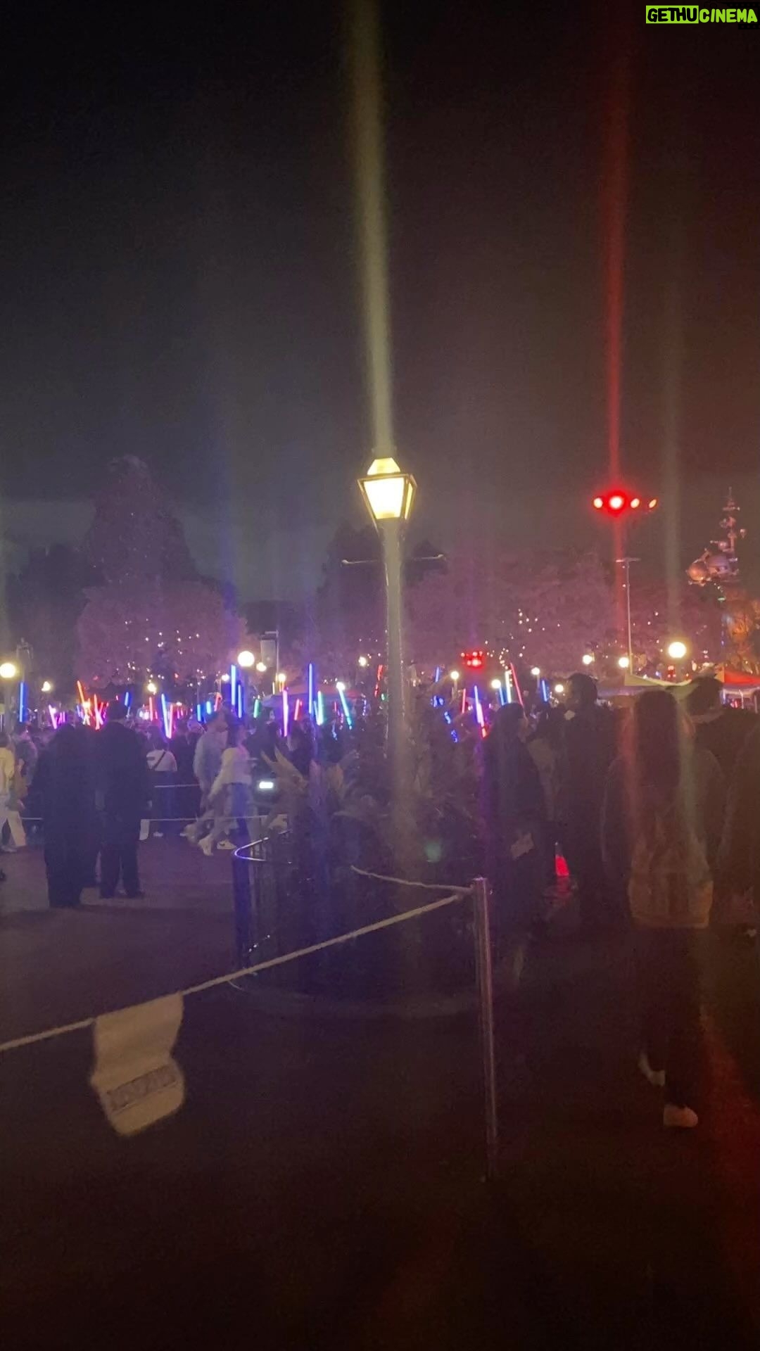 Lesli Margherita Instagram - @darthstafford and I celebrated #maythe4thbewithyou early (let’s be honest we celebrate every day) @disneyland #galacticnights where they shut the park down and let the nerds run the place!!! #darkside 🤣🤣