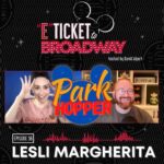 Lesli Margherita Instagram - ✨NEW EPISODE!✨ This PARK HOPPER episode of E-Ticket to Broadway features Olivier Award-winner, Broadway star, and Goofy's #1 Anti-Fan, Lesli Margherita! These short Park Hoppers are meant to get you from one episode to the next, and this star of Broadway's ‘Matlida’ & ‘Dames at Sea’ is always a delight to have on the podcast to share her love of Roger Rabbit, Star Wars, and Disneyland. Which conversation starter will be pulled from the magical Dopey backpack for this Park Hopper episode? Listen to find out! (And be sure to listen to Episode #4 of "E-Ticket to Broadway" to hear more from Lesli!) #leslimargherita #matildathemusical #matilda #mrswormwood #damesatsea #emojiland #fairlyoddparents #disneyland