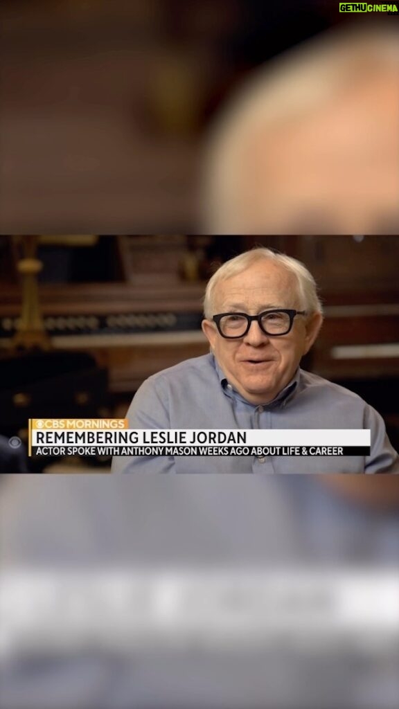 Leslie Jordan Instagram - Fellow hunker downers, we’re truly grateful for all the support these past few days. Leslie was all about love and light, and we’ve felt that from each and every one of you. On behalf of Leslie’s family and friends, we wanted to share his last interview with you. Thank you @cbsmornings @rebeccacastagna and especially @anthonymasoncbs for this beautiful piece. You can watch the whole thing at the link in bio.