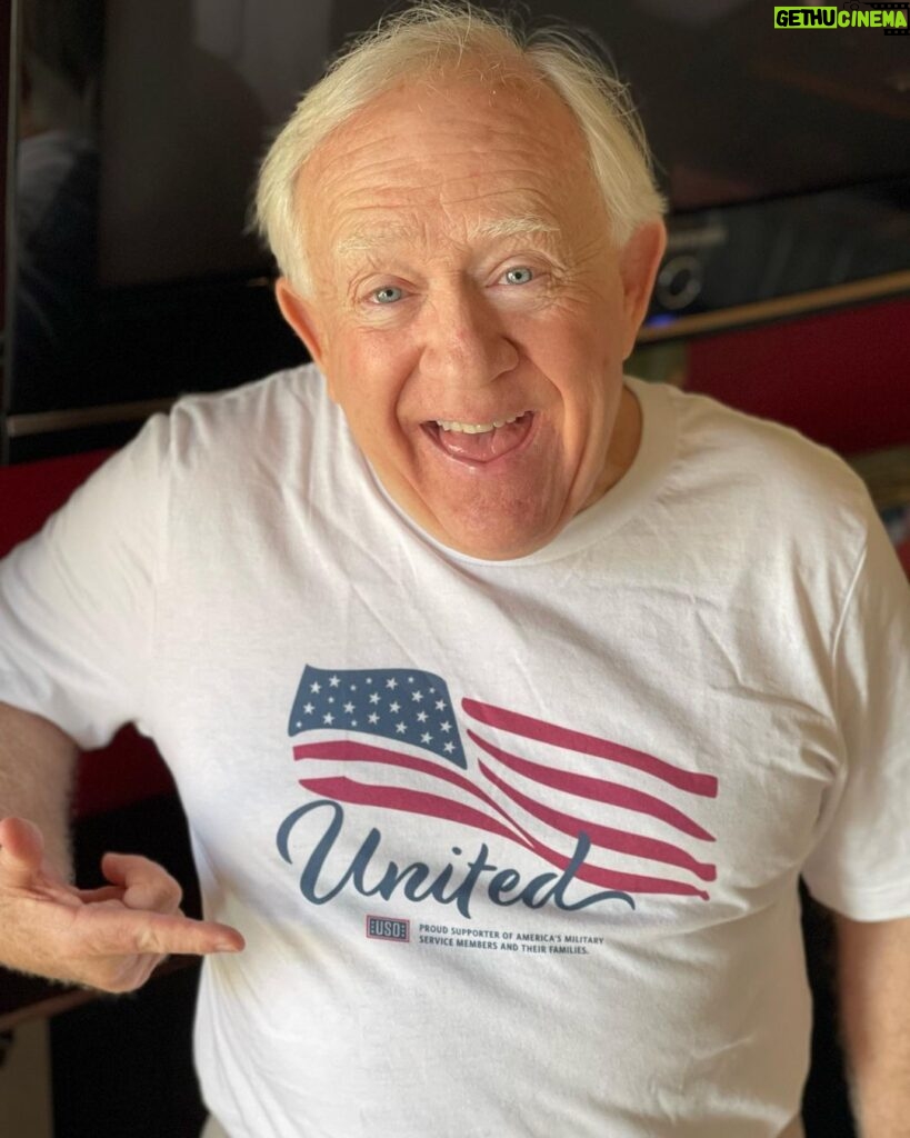 Leslie Jordan Instagram - Make sure you find a military service member and thank them for their service —- or, support @theuso and their vital mission. God Bless the USA.